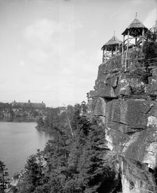 Midcliff, Lake Minnewaska, N.Y., between 1900 and 1905. Creator: Unknown