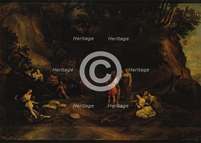 Midas's Judgement, 1617. Creator: Hendrick van Balen I.