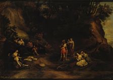 Midas's Judgement, 1617. Creator: Hendrick van Balen I