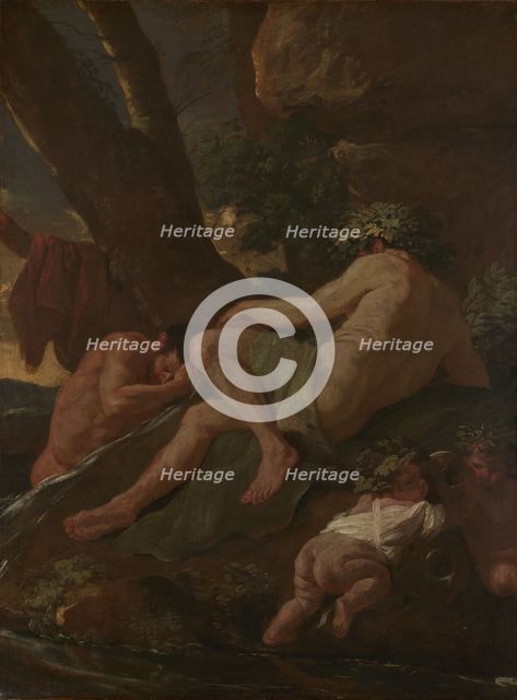 Midas Washing at the Source of the Pactolus, ca. 1627. Creator: Nicolas Poussin.