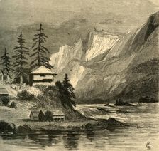 Middle Block-house, Cascades 1872. Creator: Robert Swain Gifford