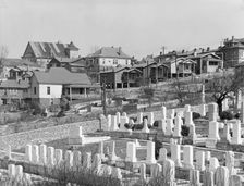 Middle class houses of the town, Birmingham, Alabama, 1936. Creator: Walker Evans