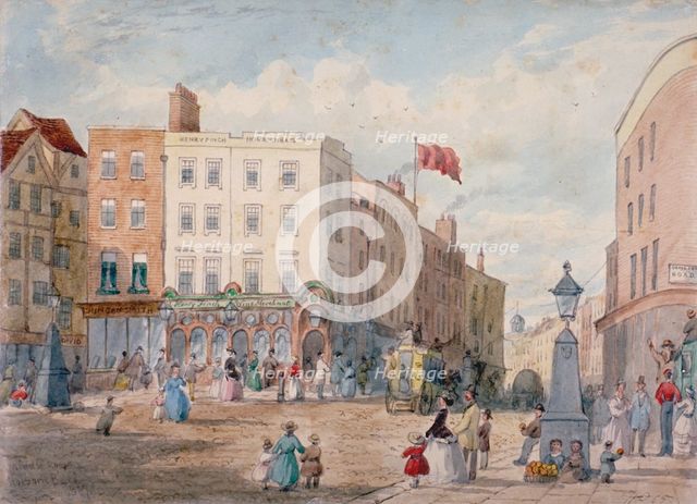 Middle Row, Holborn, London, 1867. Artist: EH Dixon