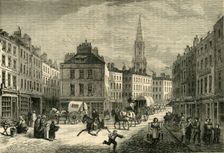 Middle Row, St. Giles's, About 1838 (1881). Creator: Unknown