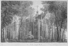 Middle Temple Hall, Middle Temple, City of London, 1798. Artist: Samuel Rawle