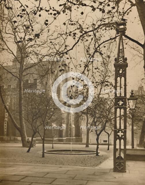 'Middle Temple Hall and the Quietude of Fountain Court', c1935. Creator: Unknown.