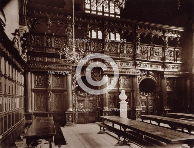 Middle Temple - Hall, c1885. Creator: Henry Dixon & Son.