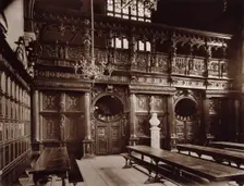 Middle Temple - Hall, c1885. Creator: Henry Dixon & Son