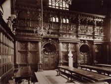 Middle Temple - Hall, c1885. Creator: Henry Dixon & Son