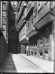 Middle Temple Lane, Temple, City of London, Greater London Authority, 1930s. Creator: Charles William Prickett