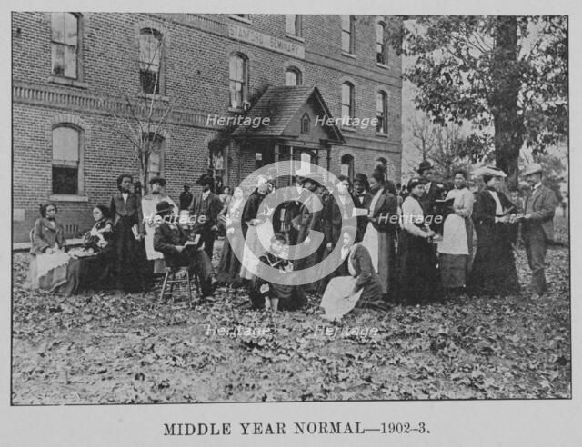 Middle year Normal- 1902-3, 1903. Creator: Unknown.