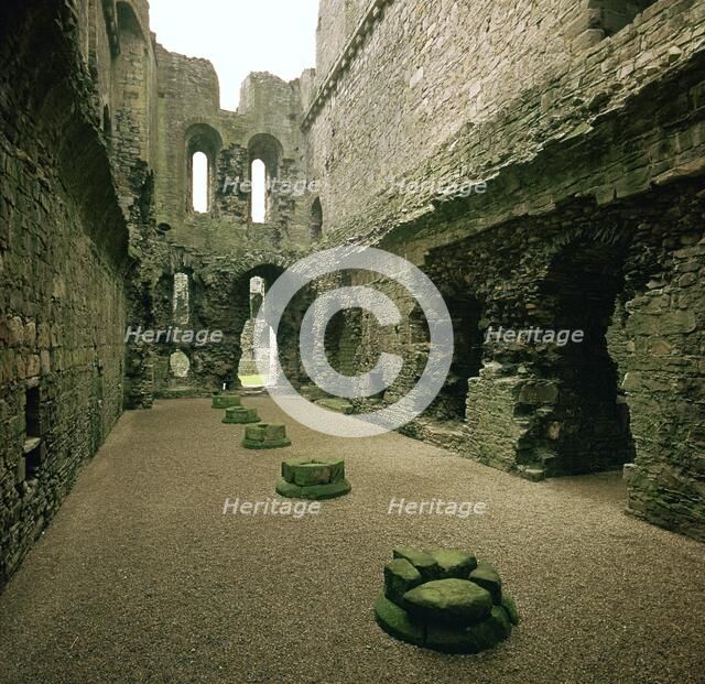 Middleham Castle, 12th century. Artist: Robert Fitzrandolph