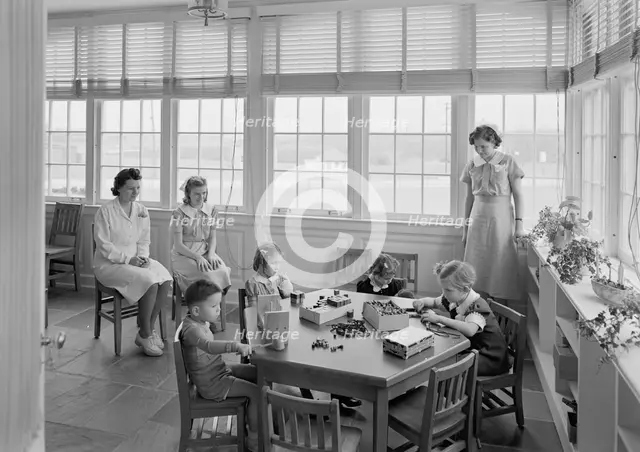 Middlesex County Girls Vocational School, Woodbridge, New Jersey, 1940. Creator: Gottscho-Schleisner, Inc.