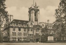 Middlesex Guildhall on the Site of the Ancient Sanctuary of Westminster c1935. Creator: Unknown