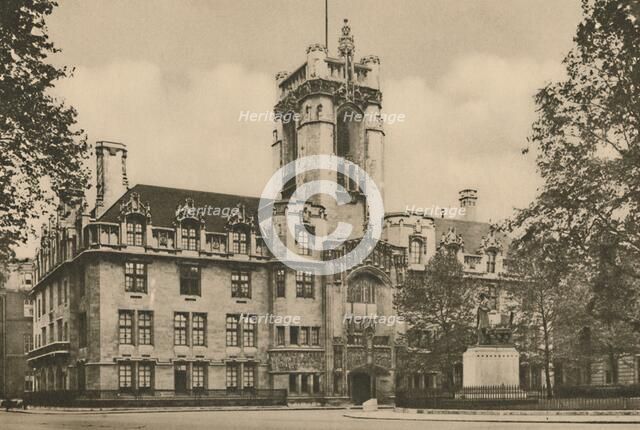 'Middlesex Guildhall on the Site of the Ancient Sanctuary of Westminster', c1935. Creator: Unknown.