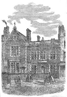 Middlesex Society's New Schools, St. George-in-the-East, 1862. Creator: Unknown
