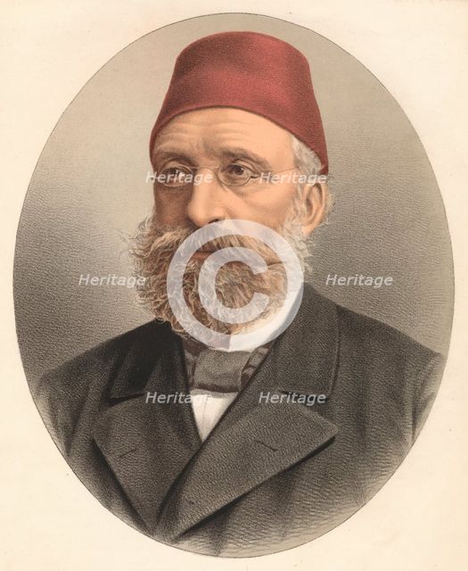 'Midhat Pasha', (late 19th century). Creators: Cassell, Petter & Galpin, Adele Perlmutter.