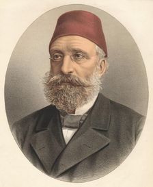 Midhat Pasha (late 19th century). Creators: Cassell, Petter & Galpin, Adele Perlmutter