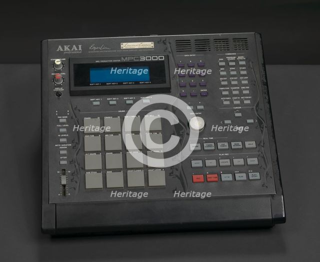 MIDI Production Center 3000 Limited Edition used by J Dilla, 2000. Creator: Akai Professional.