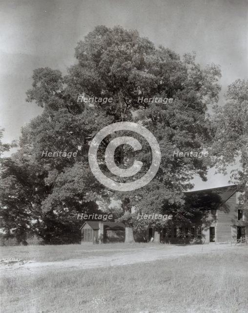 Midlothian Pike Minor Houses, Midlothian Pike, Chesterfield County, Virginia, 1933. Creator: Frances Benjamin Johnston.