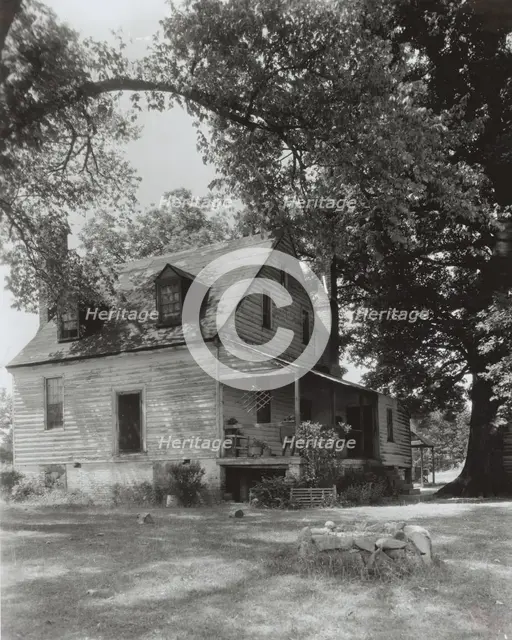 Midlothian Pike Minor Houses, Midlothian Pike, Chesterfield County, Virginia, 1933. Creator: Frances Benjamin Johnston.