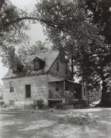 Midlothian Pike Minor Houses, Midlothian Pike, Chesterfield County, Virginia, 1933. Creator: Frances Benjamin Johnston