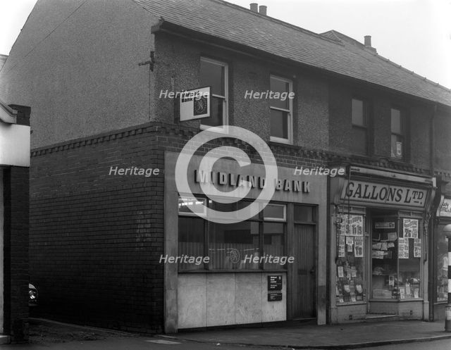 Midland Bank, Thurnscoe, South Yorkshire, 1969. Creator: Michael Walters.
