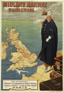 Midland Railway d'Angleterre, 1900s. Creator: Anonymous