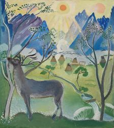 Midnight, Norrland, 1918. Creator: Leander Engstrom