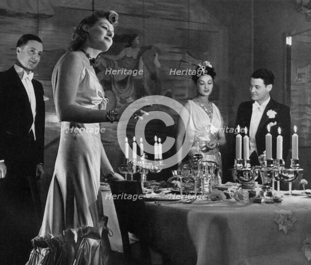 'Midnight Supper', 1938. Artist: Unknown