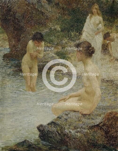 Midsummer, 1903. Creator: Vlaho Bukovac.