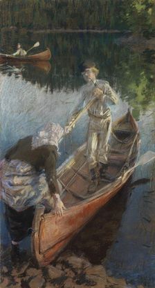 Midsummer Night, 1889. Creator: Akseli Gallen-Kallela