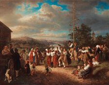 Midsummer dance in Rättvik