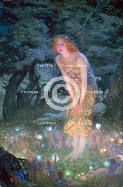'Midsummer Eve', c1871-1914. Artist: Edward Robert Hughes