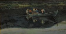 Midsummer's Eve in Norway, 1886. Creator: Christian Skredsvig