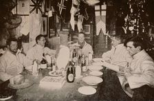 Midwinter Day, 1912 - The Officers (1913). Artist: Frank Debenham