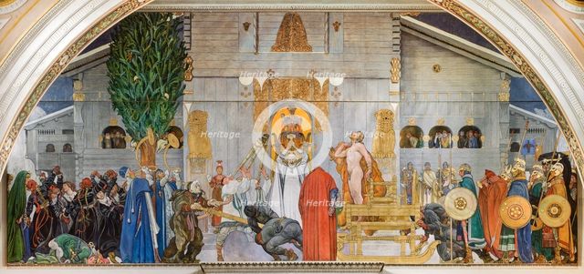 Midwinter Sacrifice. Creator: Carl Larsson.