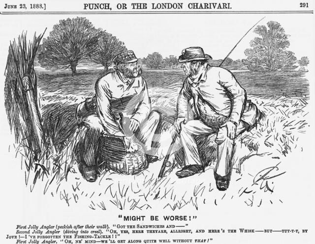 Might Be Worse!, 1888. Artist: Unknown