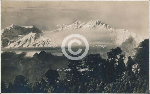 'Mighty Kinchinjunga', c1940. Artist: Unknown.