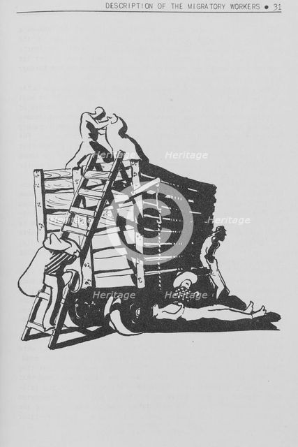 Migratory cotton workers, 1939. Creator: Unknown.