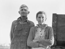 Migratory labor workers, Brawley, Imperial Valley, California, 1939. Creator: Dorothea Lange