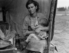 Migrant agricultural worker's family, Nipomo, California, 1936. Creator: Dorothea Lange