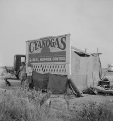 Migrant agricultural workers home, California, 1937. Creator: Dorothea Lange