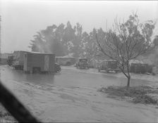 Migrant camp in California during the pea harvesting, San Luis Obispo County, California, 1936. Creator: Dorothea Lange