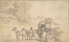 Migrants, 1780-1827. Creator: Thomas Rowlandson
