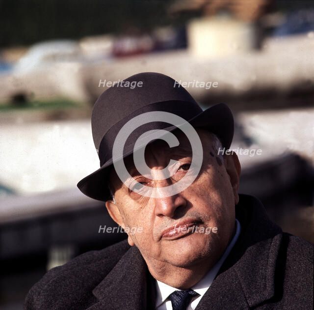 Miguel Angel Asturias, Guatemalan writer (1899-1974).