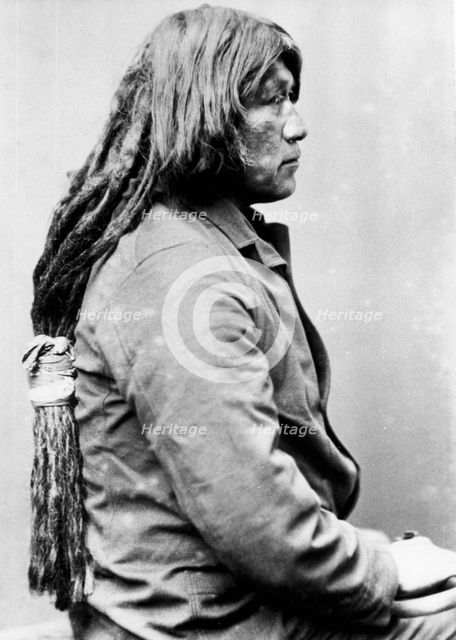 Miguel, Chief of the YUMA Indians, c1885. Artist: Unknown
