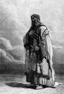 "Miguel el Musrab, Sheikh of the Anazeh Tribe", by Carl Haag…, Water-colour Society, 1862. Creator: Unknown