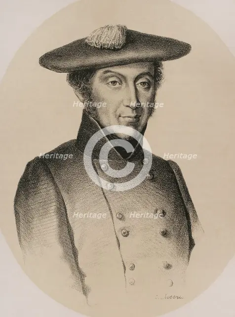 Miguel Gomez Damas, (1785-1864), Spanish military, 1869. Creator: Jose Cuevas.