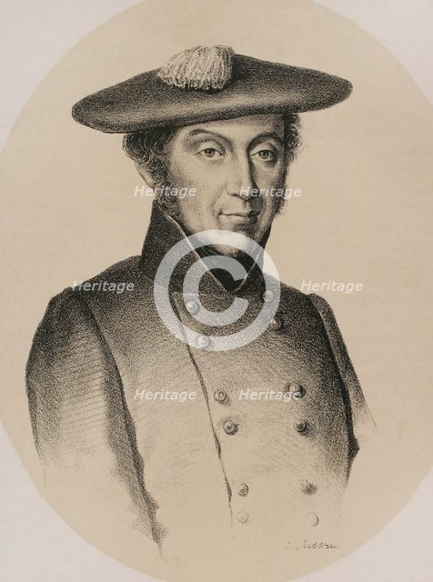 Miguel Gomez Damas, (1785-1864), Spanish military, 1869. Creator: Jose Cuevas.